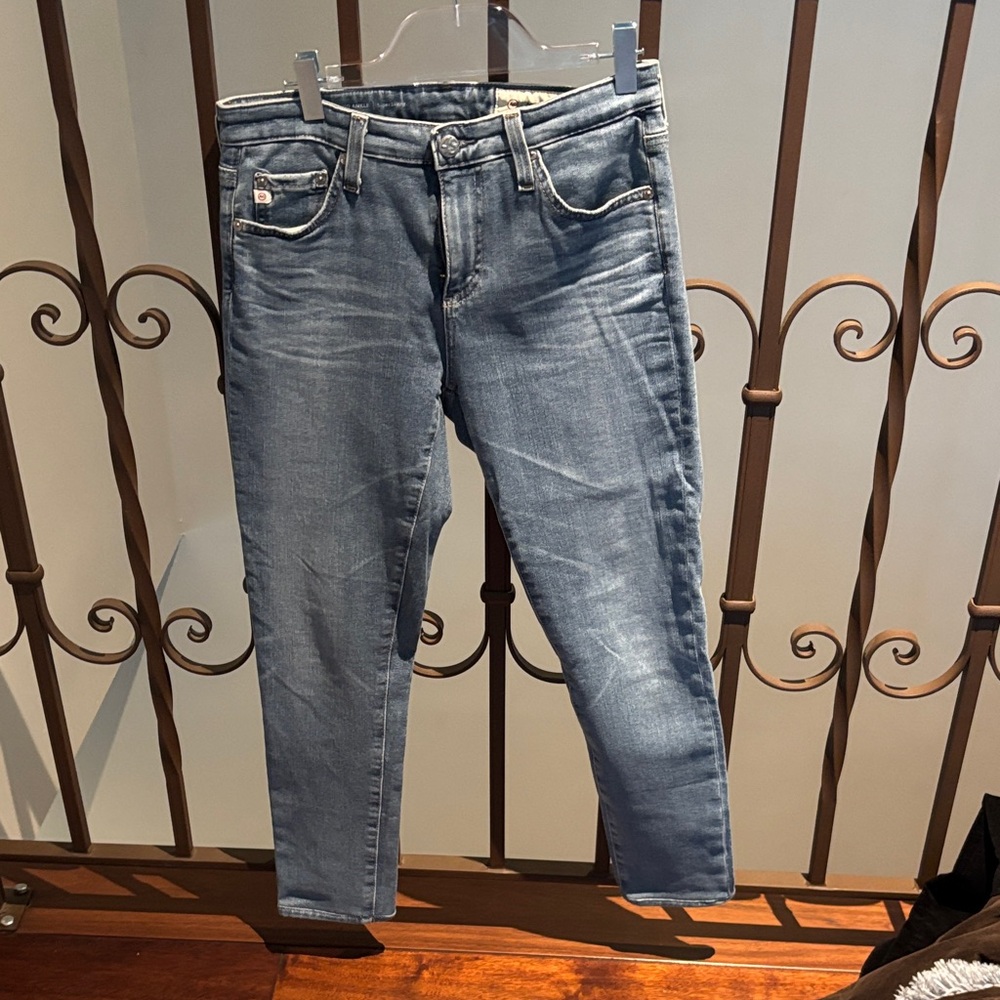 Ag Adriano Goldschmied Light Blue Slim Men's Jeans